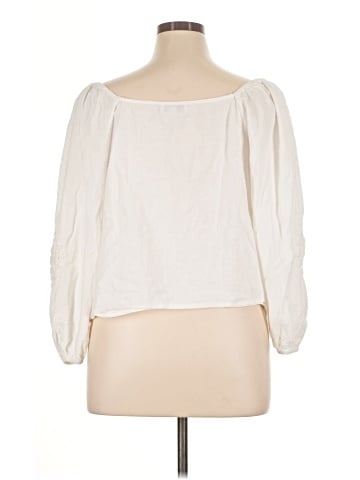 Calligraphie 3/4 Sleeve Blouse (view 2)