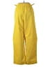 Nike 100% Polyester Color Block Yellow Casual Pants Size M - photo 2