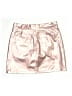 Limited Too Metallic Silver Pink Skirt Size 14 - photo 2