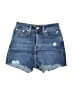 Levi's Blue Denim Shorts Size 26 waist - photo 1