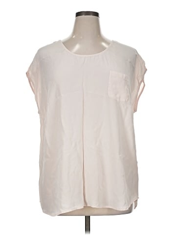 Coldwater Creek Short Sleeve Silk Top (view 1)