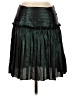 Current Air 100% Polyester Metallic Green Casual Skirt Size S - photo 1