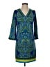 Laundry by Shelli Segal Paisley Blue Casual Dress Size S - photo 1