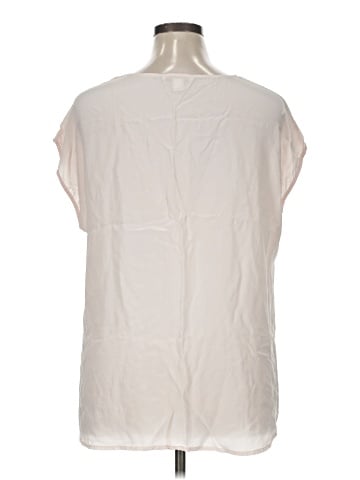 Coldwater Creek Short Sleeve Silk Top (view 2)