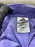 Adidas 100% Polyester Purple Track Jacket Size 5 - photo 3