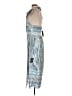 Lulus 100% Polyester Paisley Blue Cocktail Dress Size L - photo 5