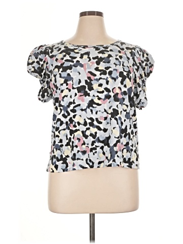 Bobeau Short Sleeve Blouse (view 1)