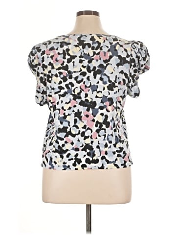 Bobeau Short Sleeve Blouse (view 2)