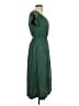 Universal Thread Solid Green Casual Dress Size XS - photo 4