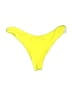 Unbranded Solid Yellow Swimsuit Bottoms Size M - photo 1
