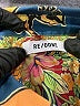 RE/DONE Floral Multi Color Gold Short Sleeve Blouse Size L (estimated) - photo 7