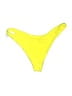 Unbranded Solid Yellow Swimsuit Bottoms Size M - photo 2