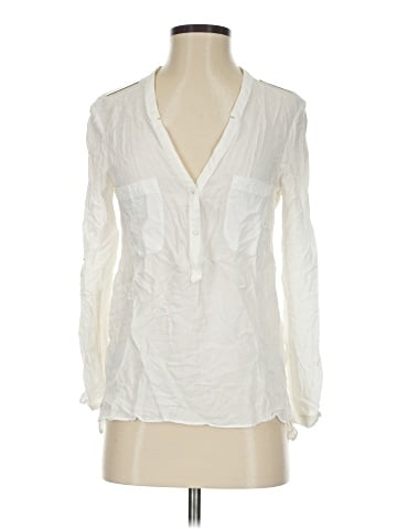 Zara Basic Long Sleeve Blouse (view 1)