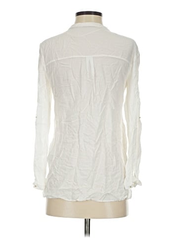 Zara Basic Long Sleeve Blouse (view 2)