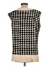 Unbranded 100% Acrylic Houndstooth Tan Sweater Vest Size L - photo 2