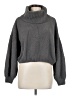 Sky and Sparrow 100% Polyester Solid Gray Turtleneck Sweater Size M - photo 1