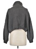 Sky and Sparrow 100% Polyester Solid Gray Turtleneck Sweater Size M - photo 2