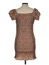 Papermoon 100% Polyester Tweed Brown Cocktail Dress Size L - photo 2