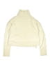 J. McLaughlin Solid Ivory Turtleneck Sweater Size L (kids) - photo 1