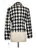 Spiegel Houndstooth Ivory Blazer Size 12 - photo 2