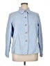Susan Graver 100% Cotton Blue Denim Jacket Size XL - photo 1