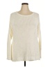 Ashley Stewart 100% Acrylic Ivory Pullover Sweater Size 26 waist - photo 1