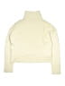 J. McLaughlin Solid Ivory Turtleneck Sweater Size L (kids) - photo 2