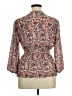 Max Studio 100% Polyester Brown 3/4 Sleeve Blouse Size XL - photo 2