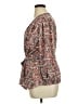 Max Studio 100% Polyester Brown 3/4 Sleeve Blouse Size XL - photo 5
