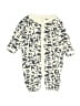 Tea 100% Cotton Print Ivory Long Sleeve Onesie Size Newborn - photo 1