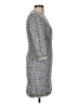 J.Crew Tweed Gray Casual Dress Size 6 (petite) - photo 4