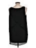 Banana Republic 100% Polyester Black Long Sleeve Blouse Size Lg Petite - photo 2