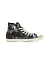 Converse Graphic Black Blue Sneakers Size 9 - photo 1