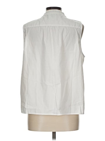 J.Crew Factory Store Sleeveless Blouse (view 2)
