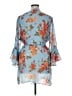 Susan Graver 100% Polyester Blue Kimono Size XL - photo 2