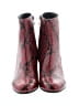 Zadig & Voltaire 100% Leather Red Ankle Boots Size EU 39 - photo 2