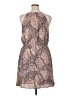 Maurices 100% Polyester Paisley Brown Casual Dress Size XL - photo 2