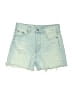 Zara Blue Denim Shorts Size 2 - photo 1