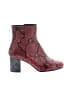 Zadig & Voltaire 100% Leather Red Ankle Boots Size EU 39 - photo 1
