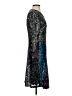 Koché Metallic Silver Cocktail Dress Size EU (FR) 36 / US 4 - photo 4