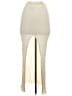 Edikted Ivory Formal Skirt Size S - photo 2