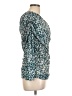 Ann Taylor LOFT Teal Long Sleeve Top Size L - photo 4