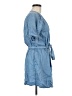 Gap 100% Lyocell Blue Casual Dress Size M - photo 4