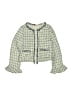 Biscotti Collezioni Tweed Green Jacket Size 10 - photo 1