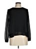 Socialite 100% Polyester Black Long Sleeve Blouse Size M - photo 1