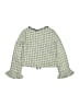Biscotti Collezioni Tweed Green Jacket Size 10 - photo 2
