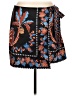 Shein Paisley Black Casual Skirt Size 12 - photo 1