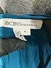 BCBGeneration 100% Polyester Solid Teal Casual Dress Size 4 - photo 6