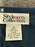Style&Co 100% Silk Solid Blue Silk Skirt Size 18 - photo 4