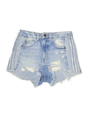 Trafaluc by Zara Denim Shorts (view 1)